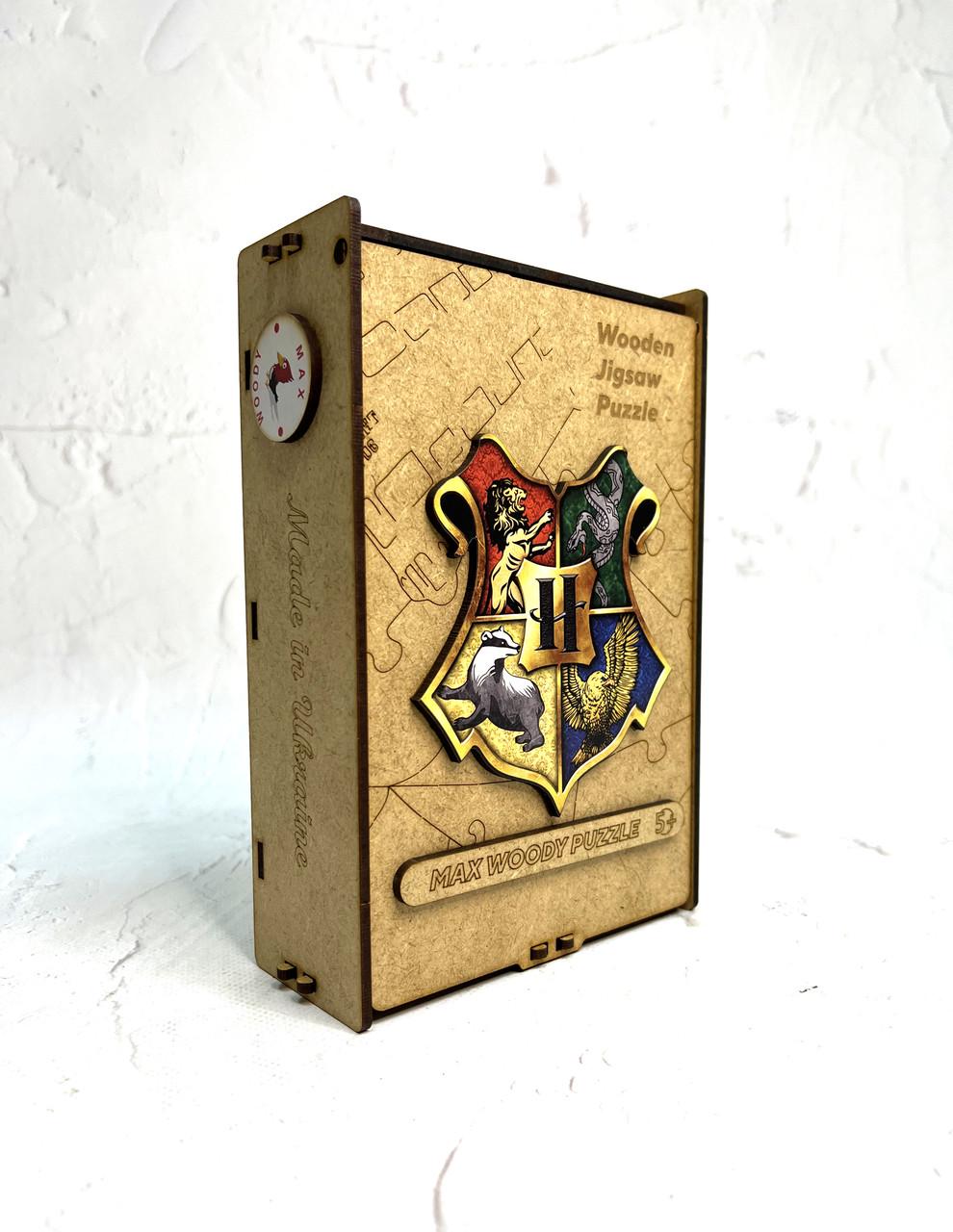 Пазл дерев'яний Max Woody Хогвартс (12231609) - фото 5 Пазл дерев'яний Max Woody Хогвартс (12231609) - фото 5