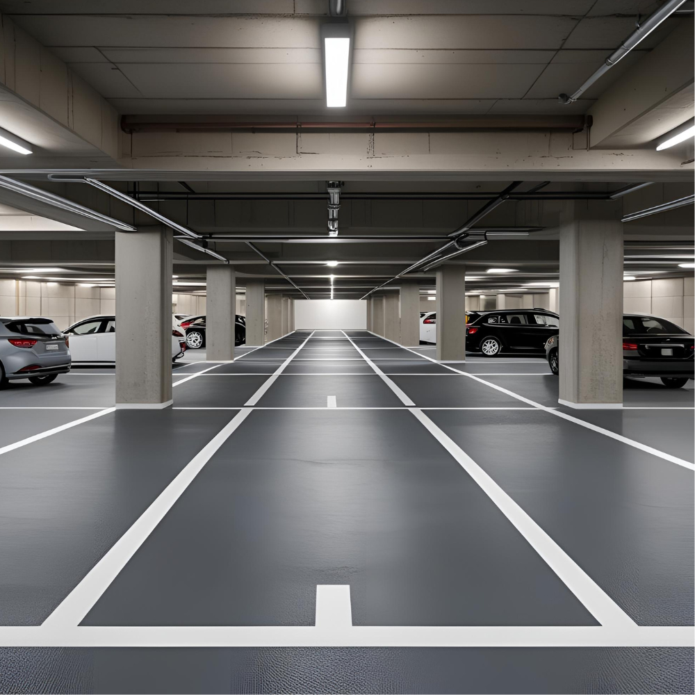 Фарба епоксидна для бетонної підлоги Teknobond 600 20 кг Графітово-сірий RAL 7024 (TB600702420) - фото 2 Фарба епоксидна для бетонної підлоги Teknobond 600 20 кг Графітово-сірий RAL 7024 (TB600702420) - фото 2