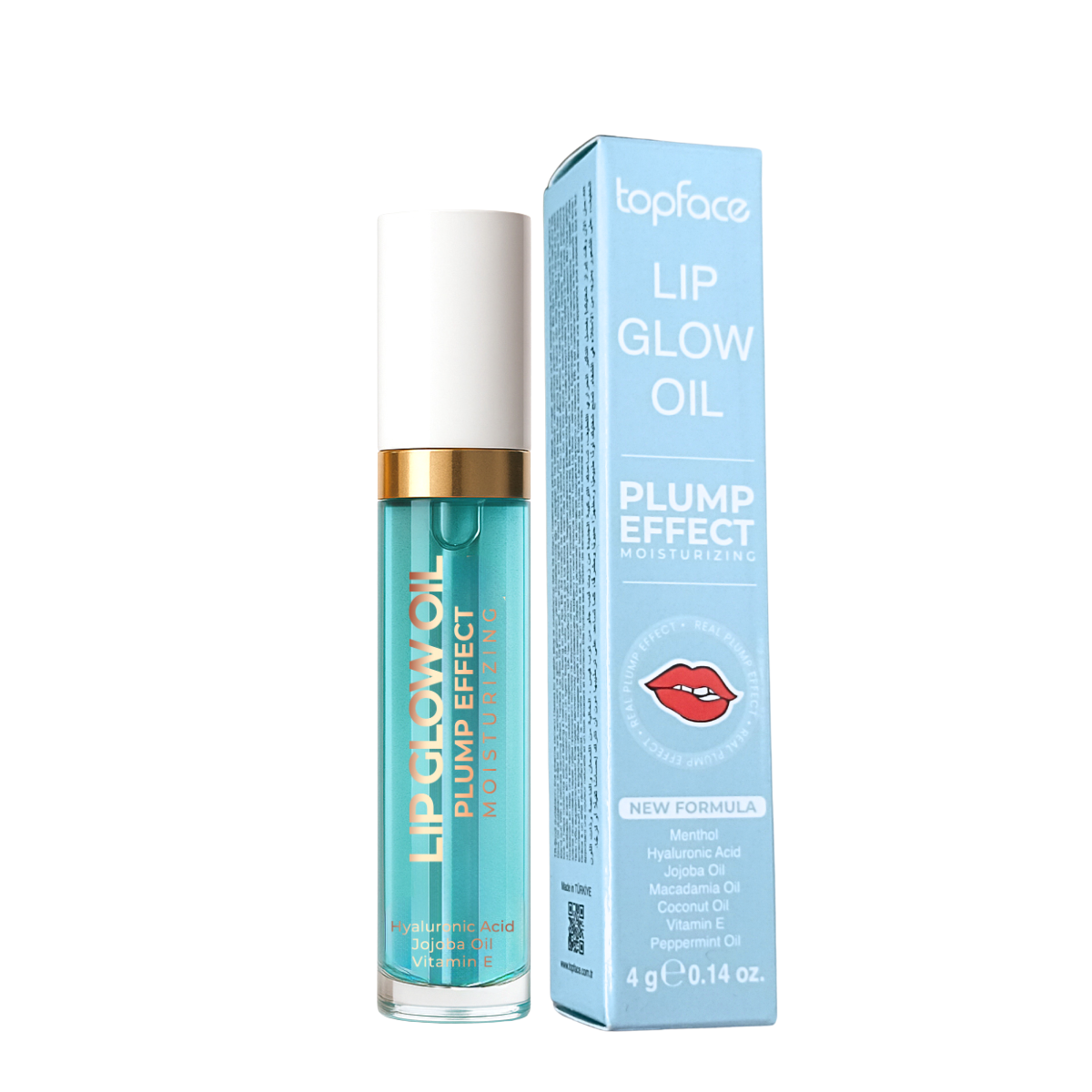 Олія для збільшення об'єму губ Topface Lip Glow Oil Plump Effect 4 г 03 Okean Океанічний аромат (PT216)