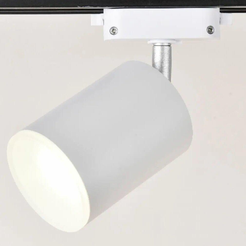 Светильник трековый LED Sirius с цилиндрическим плафоном 10W Белый (RN222 WT)