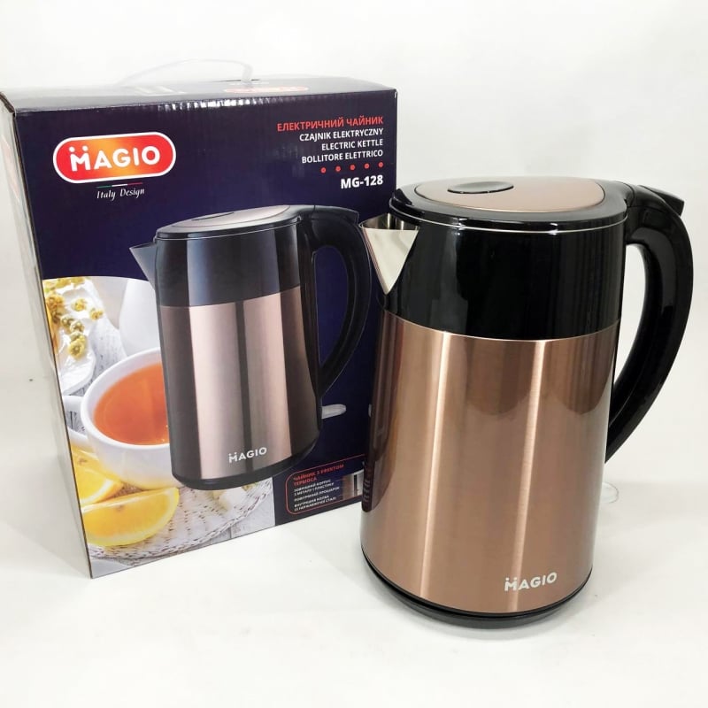 Електрочайник Magio MG-128 1,8 л 1850W (26202696) - фото 10 Електрочайник Magio MG-128 1,8 л 1850W (26202696) - фото 10