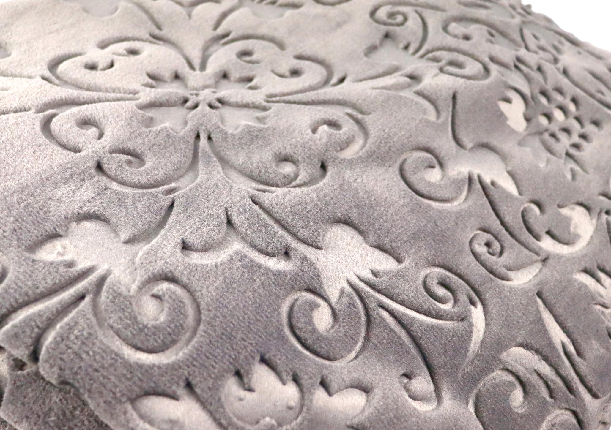 Покрывало-плед Hobby Embos Gri 220х240 см Серый - фото 6