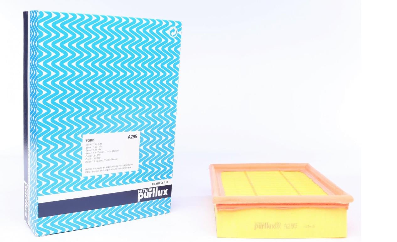 Фільтр повітряний PURFLUX для Ford Escort/Orion/Fiesta 1,3-1,8i/TD 83-05- (A295)