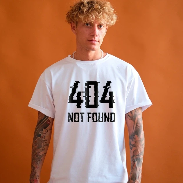 Футболка чоловіча з принтом 404 р. 48 (Anime0043)