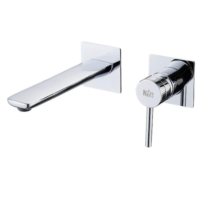 Смеситель для раковины Nett QH-99 скрытого монтажа Хром (NET-081171)