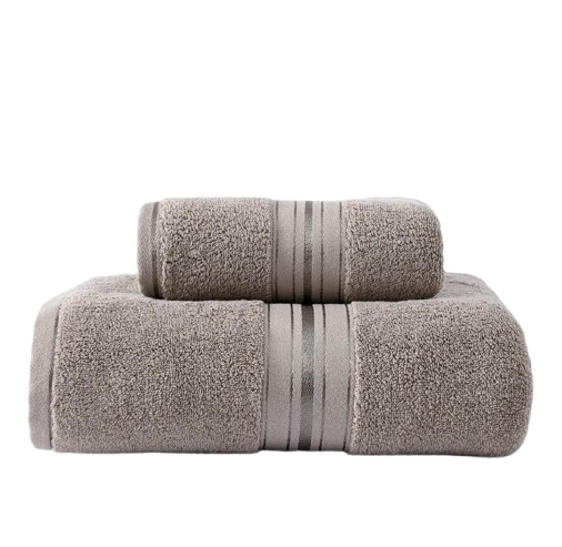 Набор полотенец Soft Atlas 2в1 140х70 см/74х34 см Кофейный (NR3in1ATLASCoffee) - фото 1 Набор полотенец Soft Atlas 2в1 140х70 см/74х34 см Кофейный (NR3in1ATLASCoffee) - фото 1