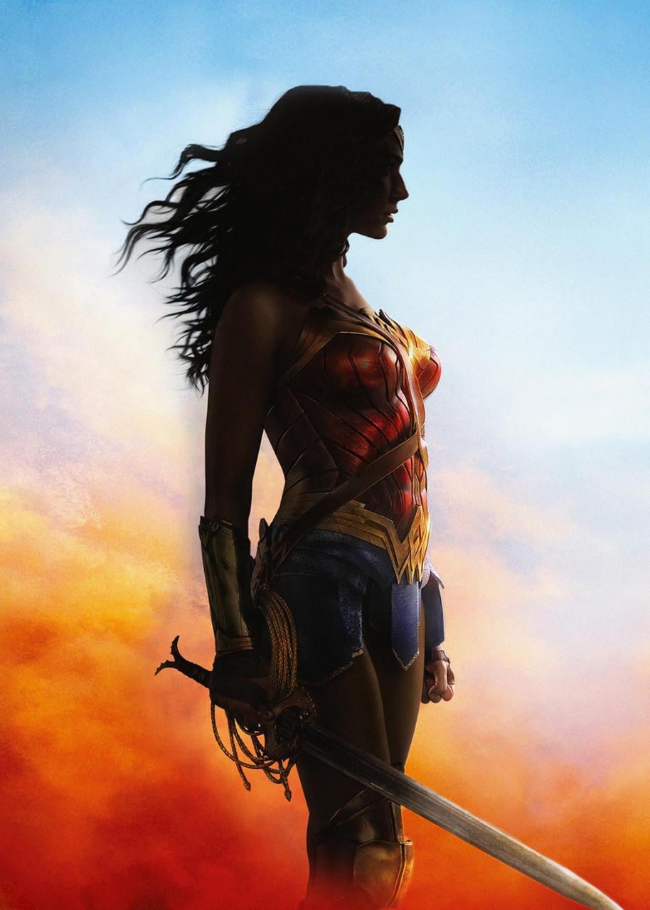 Картина GeekLand Wonder Woman постер к фильму (WW.09.098)