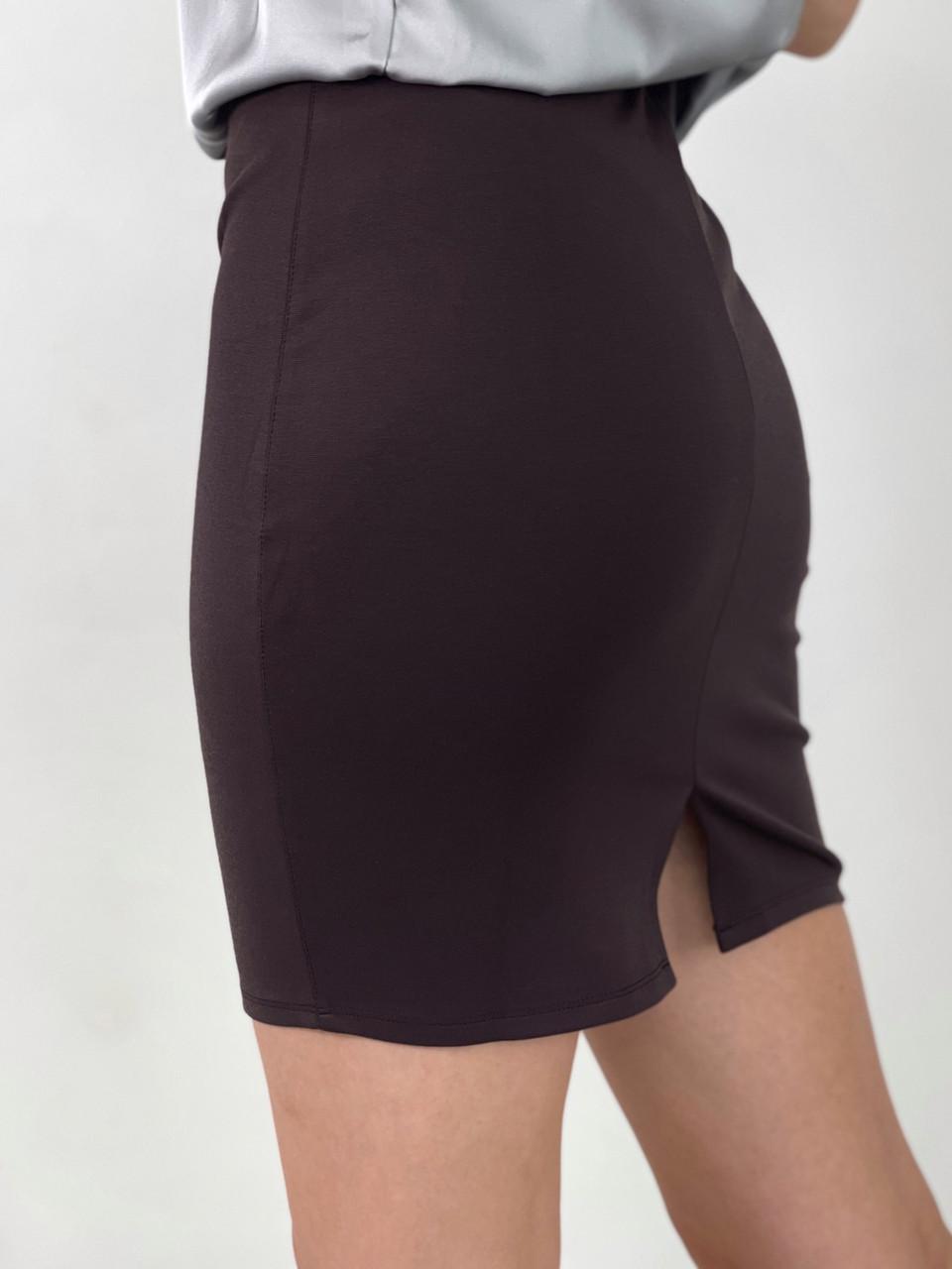 Спідниця олівець із розрізом 0049 S Capucino - фото 3 Спідниця олівець із розрізом 0049 S Capucino - фото 3