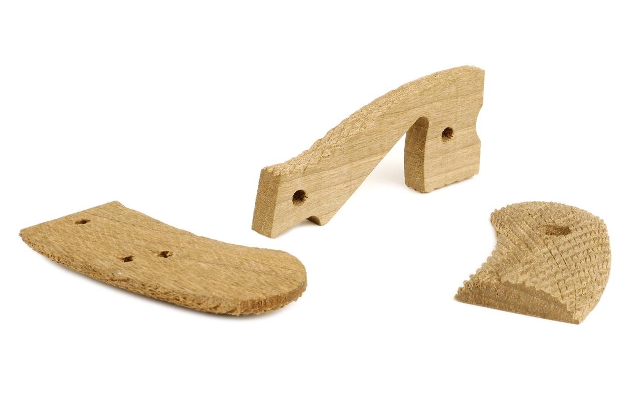 Накладки на рукоять револьвера Наган дерево - фото 3 Накладки на рукоять револьвера Наган дерево - фото 3