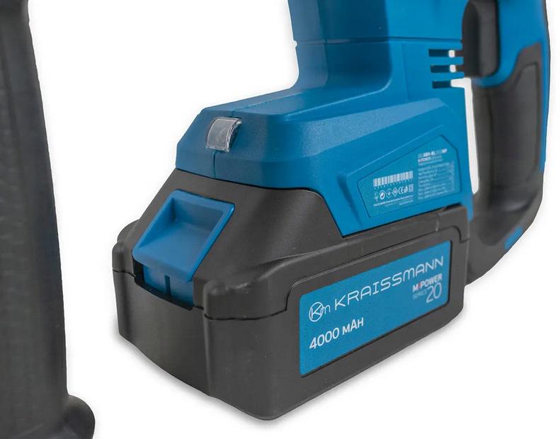 Перфоратор KRAISSMANN 261 ABH-BL 20/2 MP - фото 5 Перфоратор KRAISSMANN 261 ABH-BL 20/2 MP - фото 5