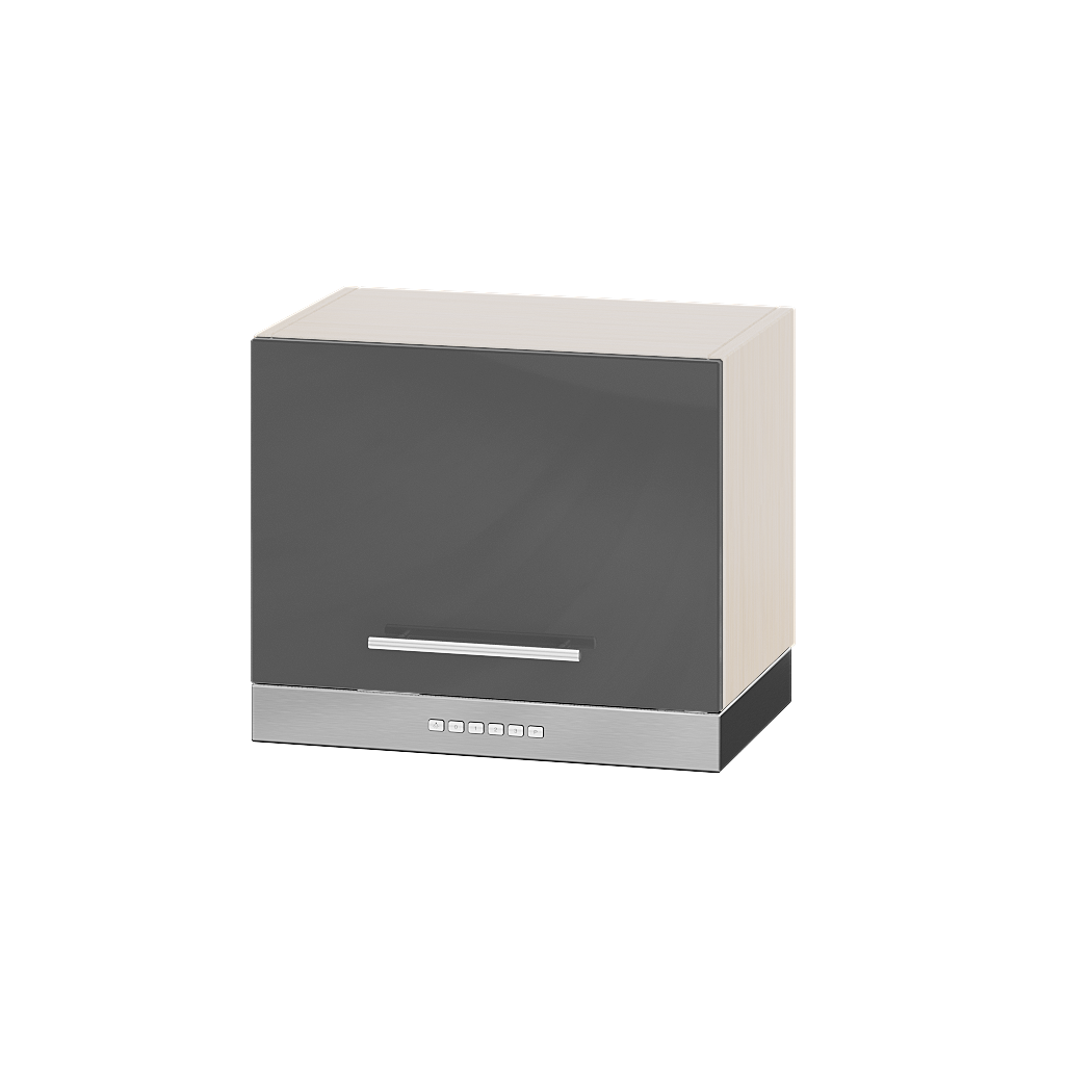 Шафа верхня під витяжку Еверест Модерн модуль Верх В15-500 50х30х36 см Граніт глянець/Дуб Молочний (05103) - фото 1