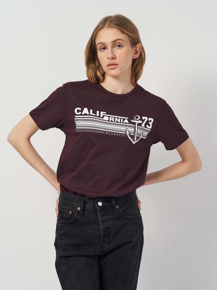 Футболка Koton 2YAM11794x26 женская S Оранжевый (186731)