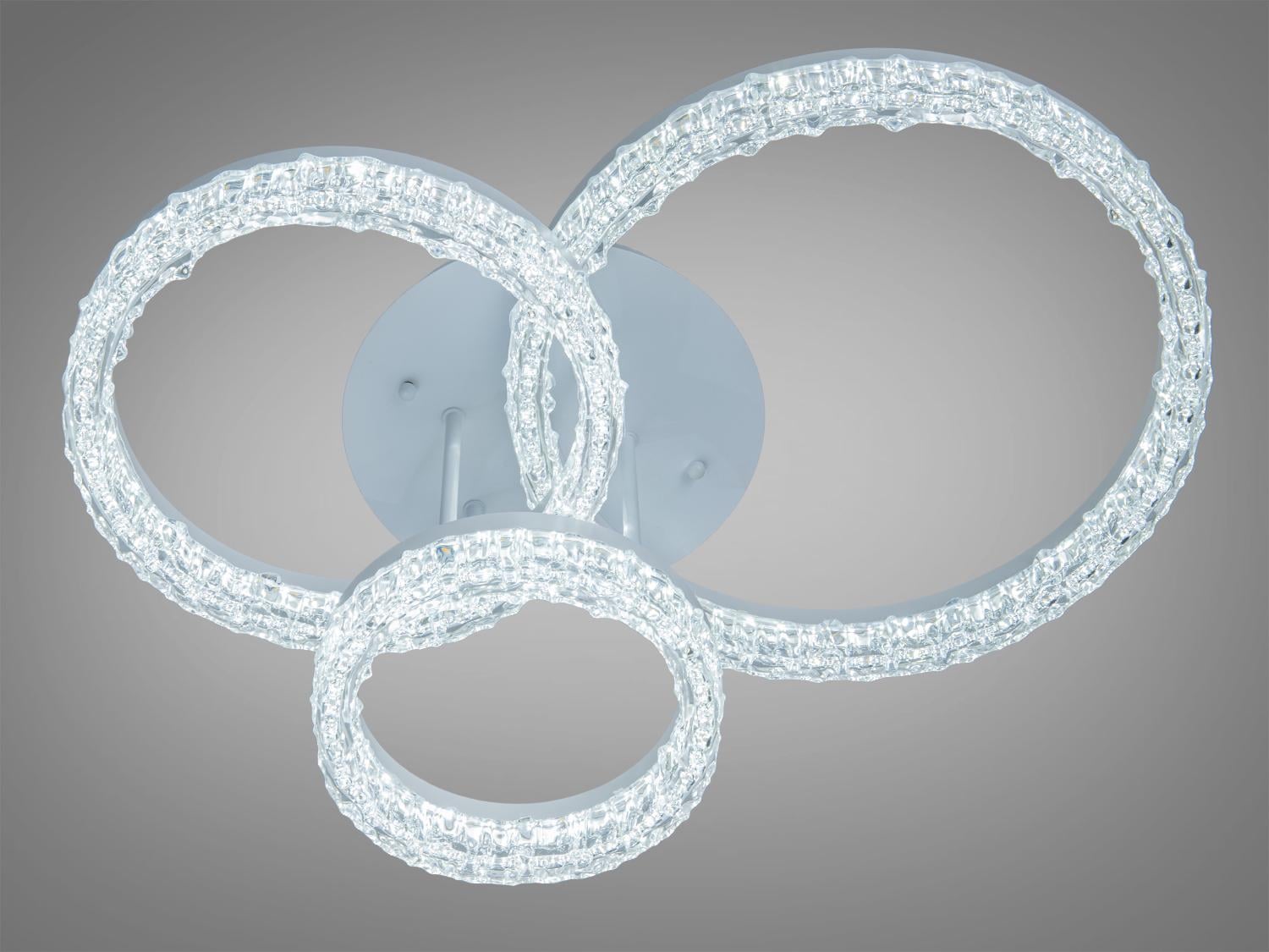 Люстра потолочная LED 88 Вт Белый (MX78202/1+1+1WH)
