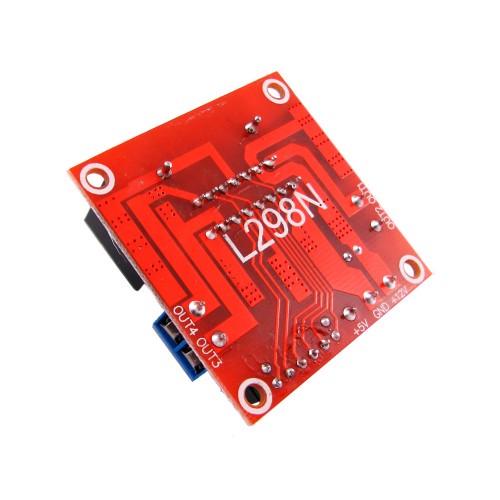 Драйвер двигателя 2-канальный 5В H-мост L298N 2 А для Arduino (689dae1b) - фото 3