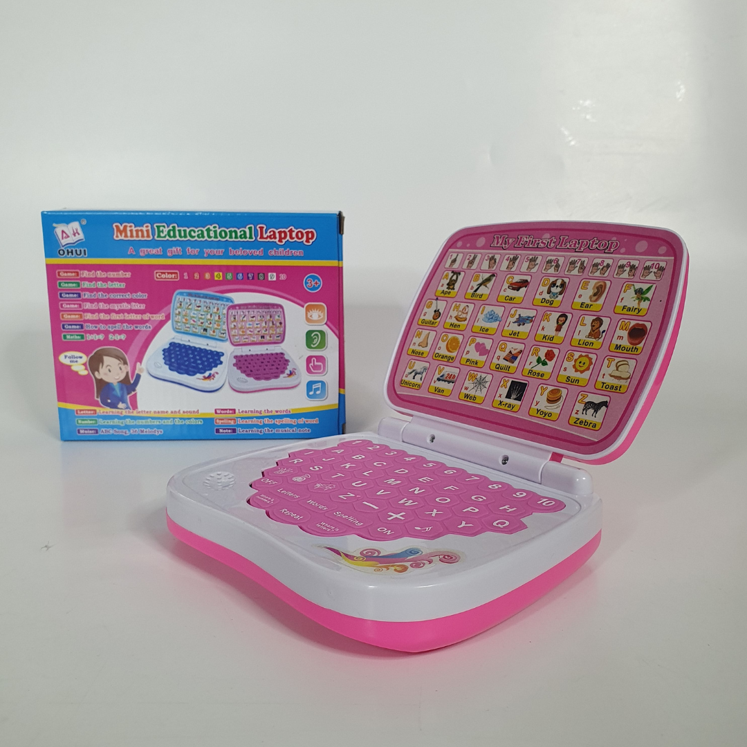 Ноутбук детский StudyGame для изучения английского языка (AH-802Y-Pink)