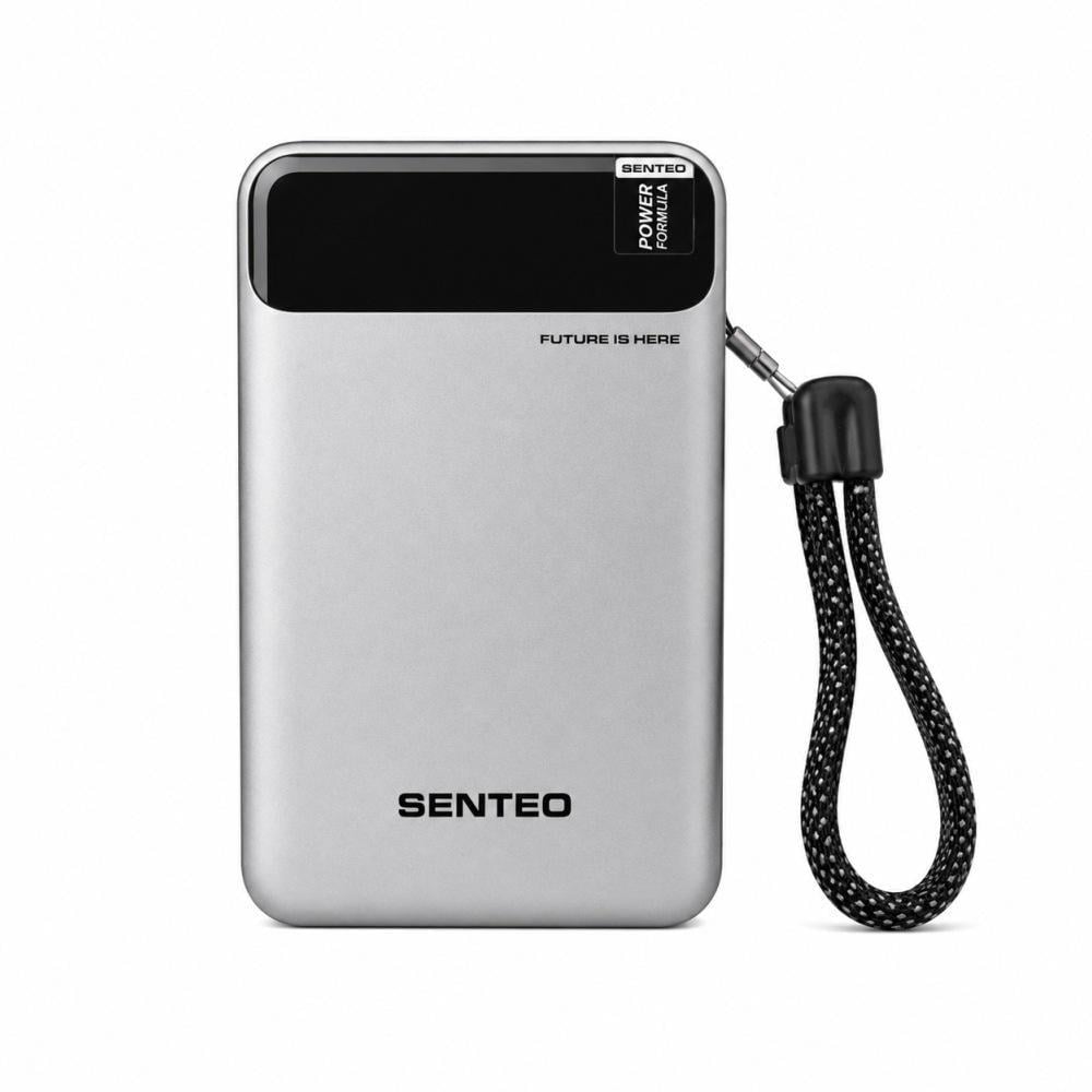 Портативний зарядний пристрій Senteo PS3-02 30000mAh 22,5W Чорний-сірий (900192)