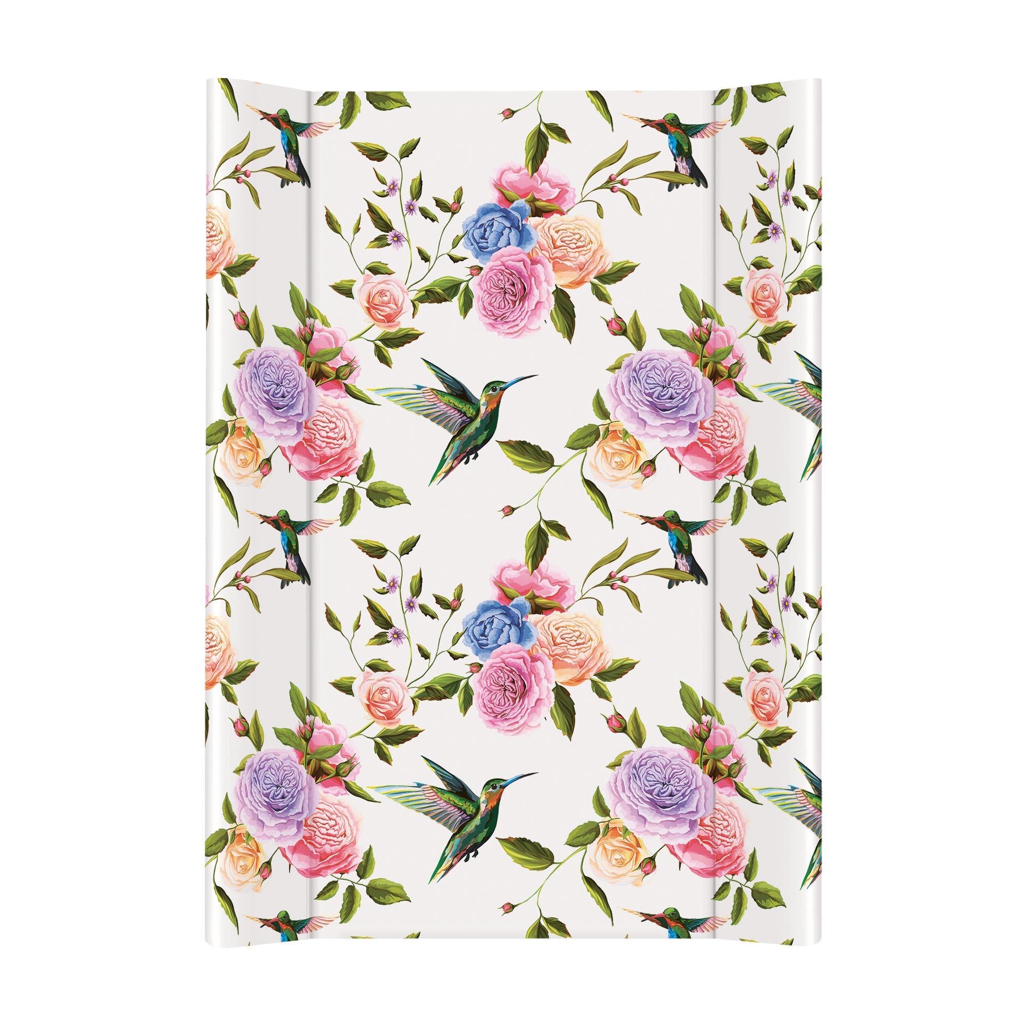 Пеленальная доска Ceba Baby 70x50 см на кровать 120x60 см Flora & Fauna Flores