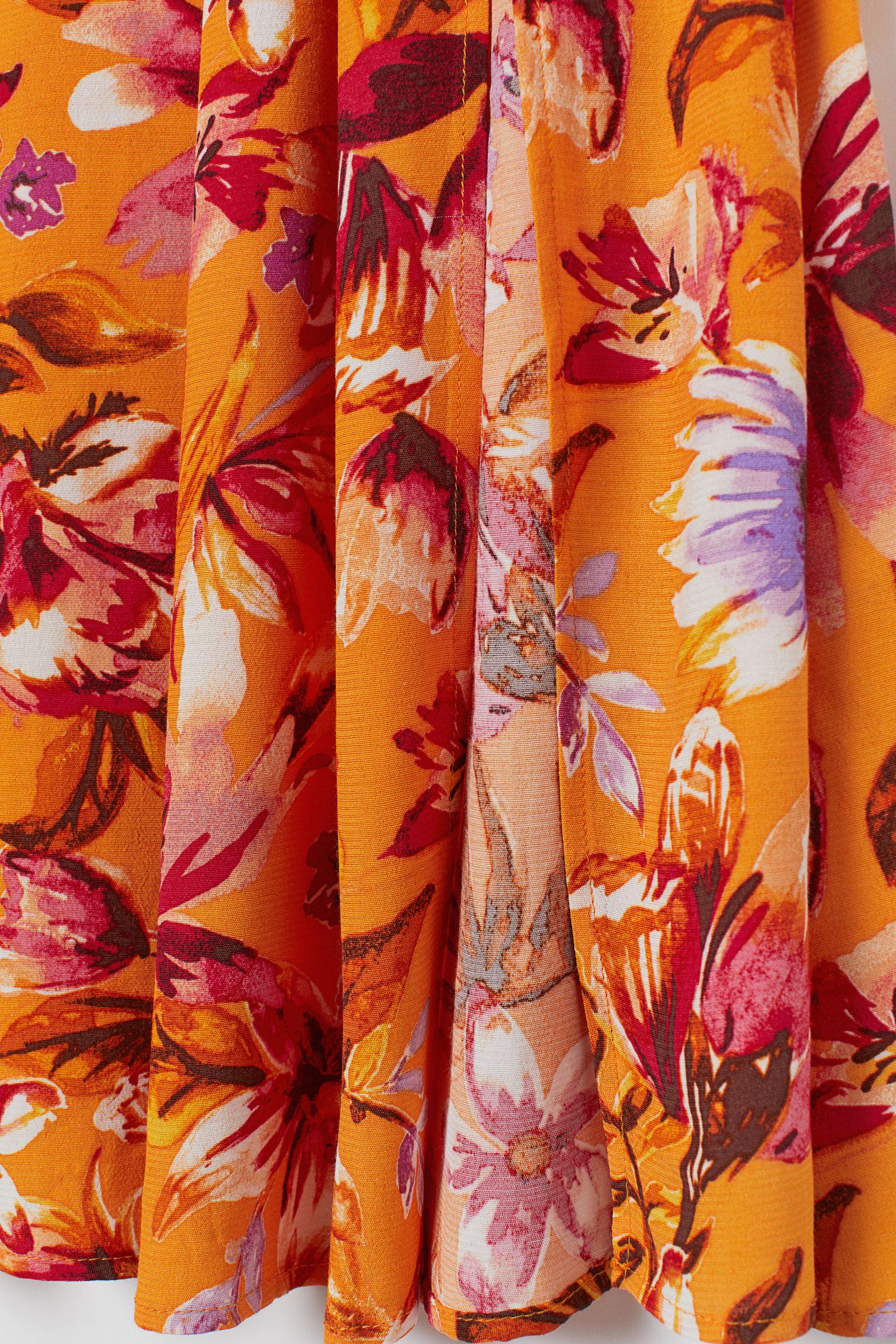 Юбка Цветы р. 34 Желтый (8670441sm) - фото 2