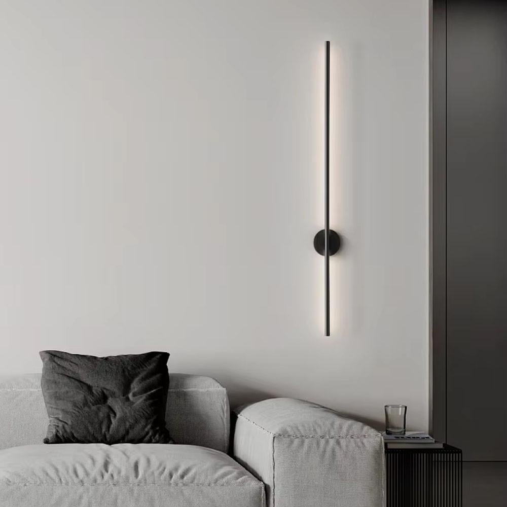 Бра LED 90 см Черный (W 007/900 BK)