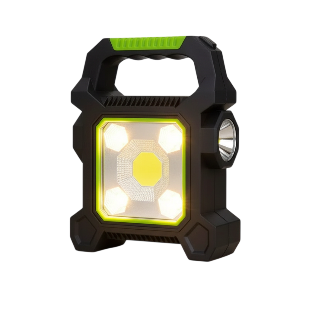 Светодиодный фонарь JY 258B с 3 режимами освещения и солнечной панелью USB-зарядка портативный (31301650)