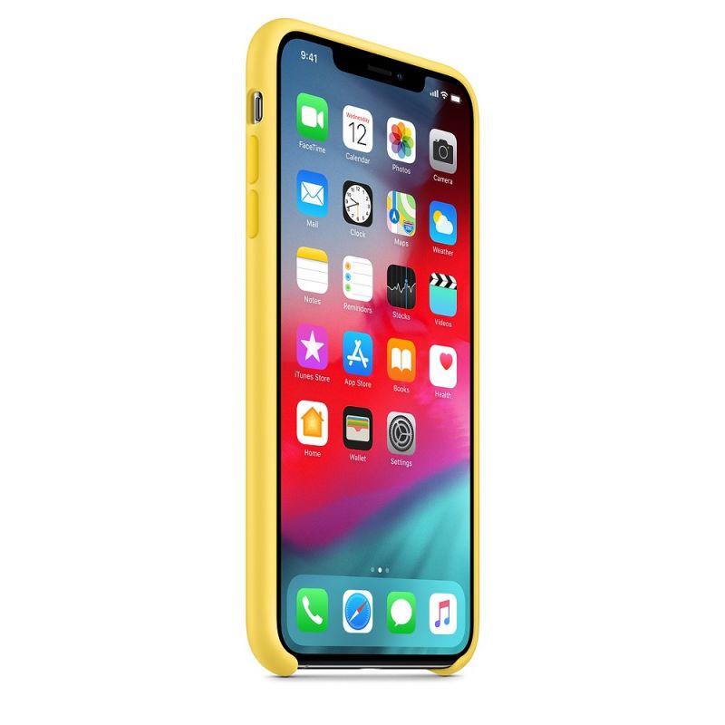 Чохол-накладка Apple Silicone Case for iPhone Xr, Canary Yellow (HC) (A)