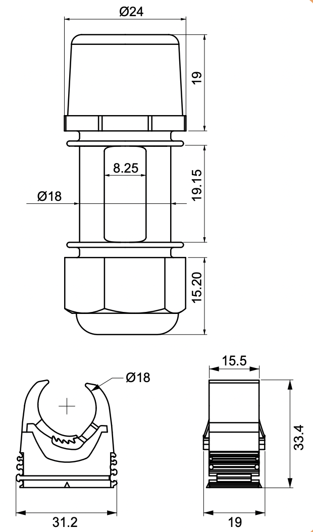 Датчик для SOU-1 ETI (2470052) - фото 2 Датчик для SOU-1 ETI (2470052) - фото 2