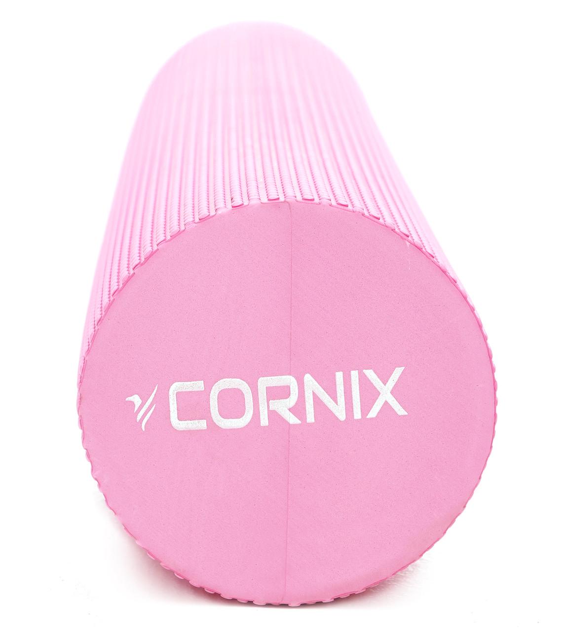 Масажний ролик Cornix EVA+ 90x15 см XR-0313 Pink (2375572273) - фото 3