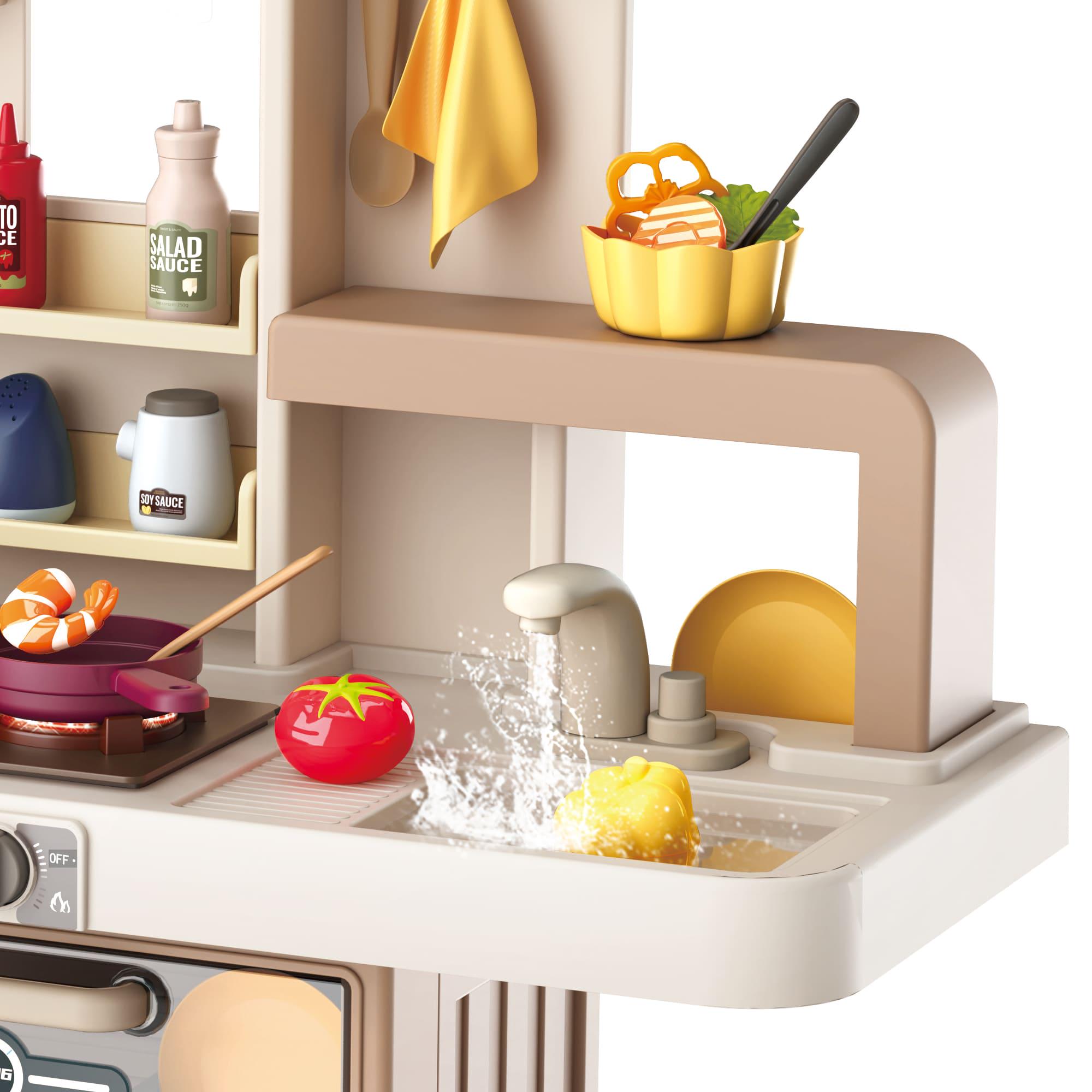 Кухня дитяча Lolly Kids LK178 93 см та ефекти та 75 аксесуари (9797) - фото 4 Кухня дитяча Lolly Kids LK178 93 см та ефекти та 75 аксесуари (9797) - фото 4