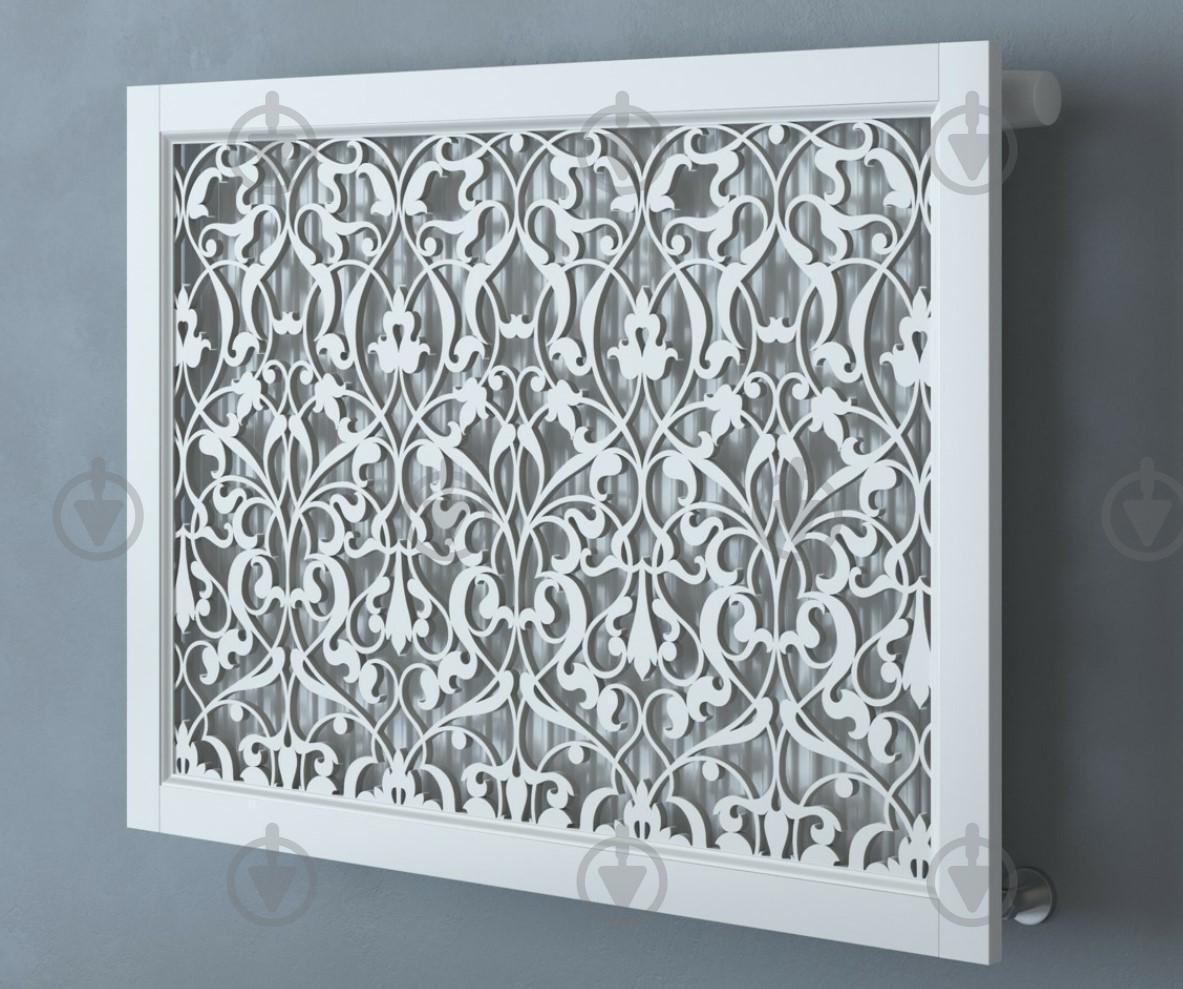 Экран-решетка декоративная на батарею отопления R30-F110 Белый (25282588)