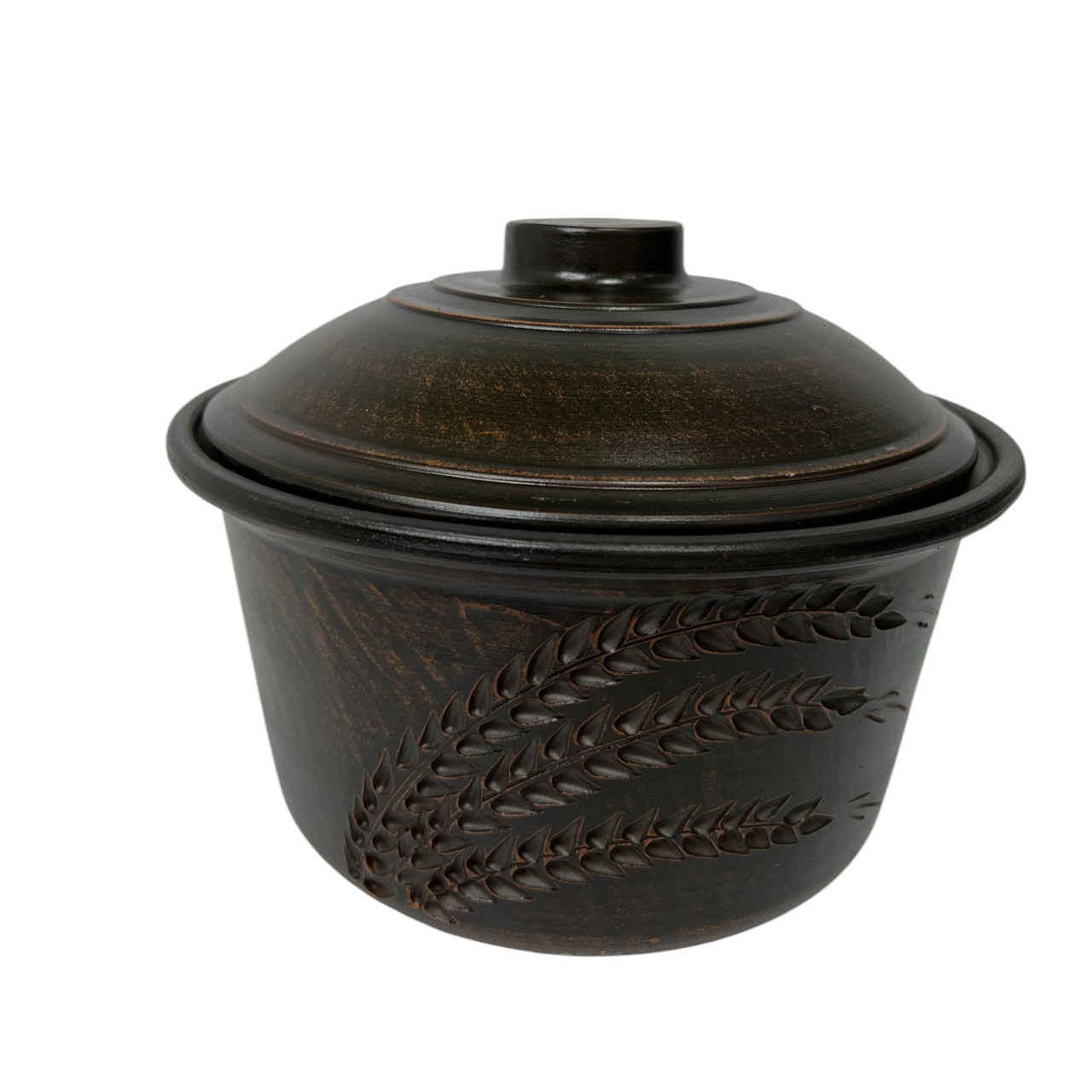 Кастрюля для запекания керамическая Колосок без ручек 2 л H 16 см (2574755139)