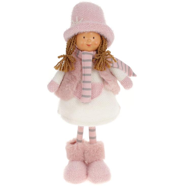 Мягкая игрушка BonaDi Кукла Девочка (877-141)