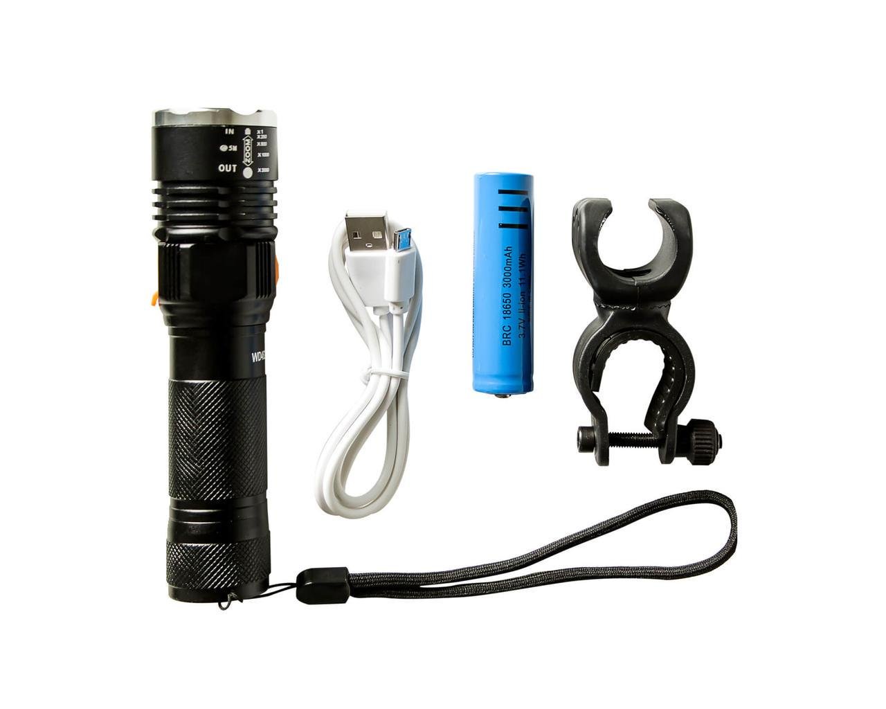 Фонарь велосипедный Hangli WD 462 5 режимов (1164840037)