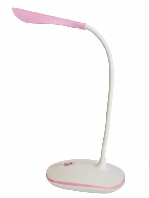 Настільна лампа JX 880 з USB-зарядкою акумуляторна Рожевий (2104618723)