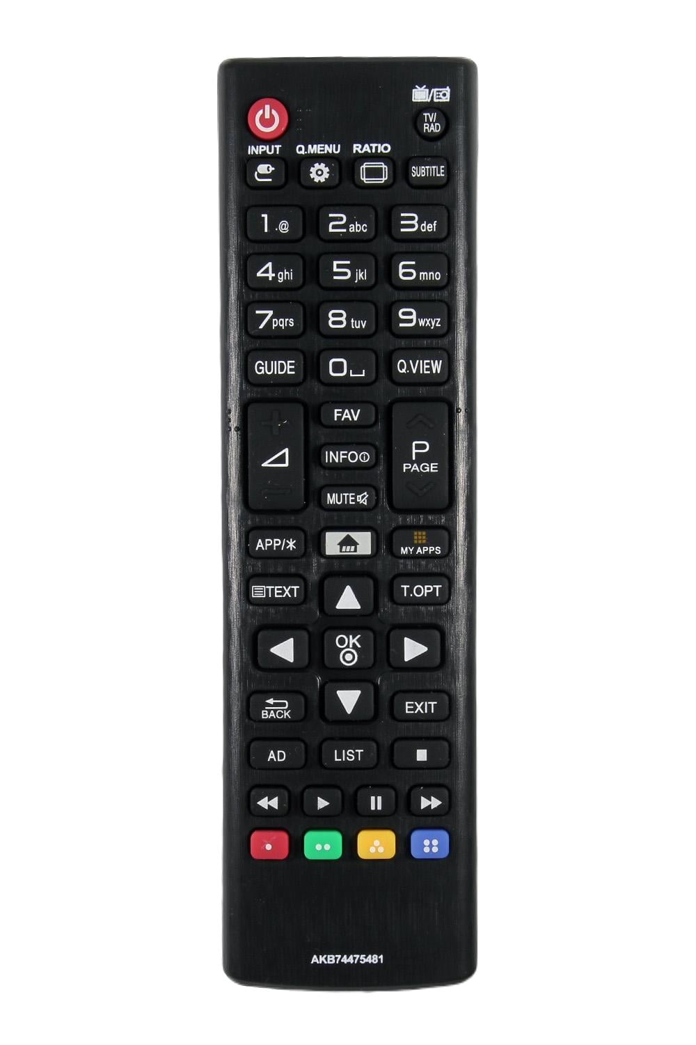 Пульт для телевизора LG AKB74475481 (1747)