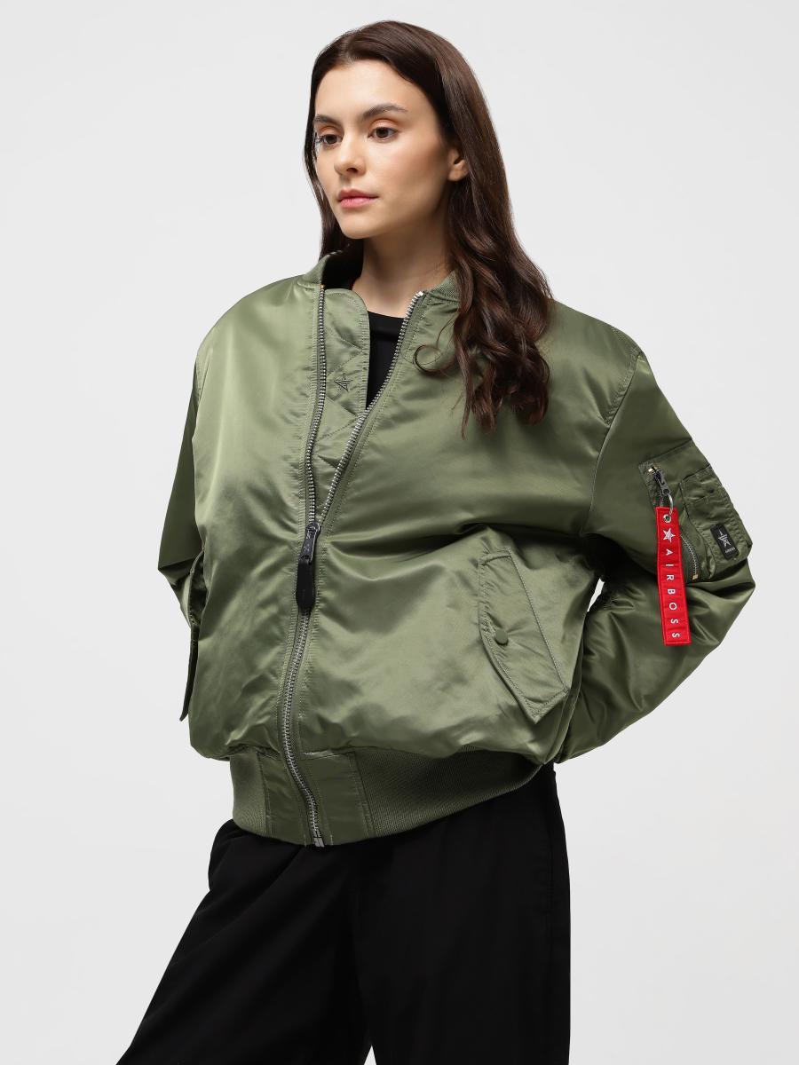 Куртка-бомбер Airboss MA-1 Flight Jacket NEW GEN XL Зеленый (123256) - фото 11 Куртка-бомбер Airboss MA-1 Flight Jacket NEW GEN XL Зеленый (123256) - фото 11