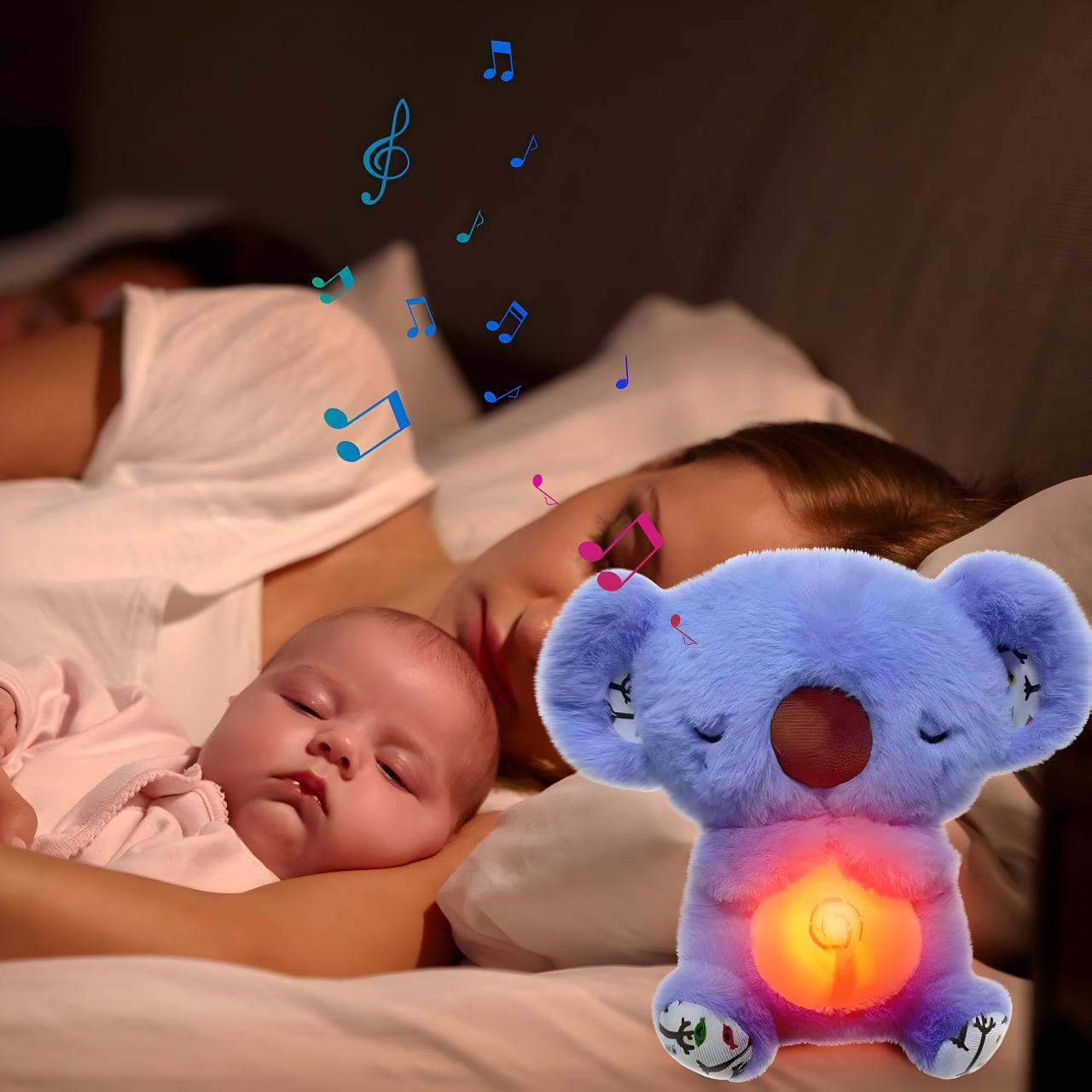 М'яка іграшка для сну Коала з музикою і світлом Блакитний (XE62-8) - фото 3 М'яка іграшка для сну Коала з музикою і світлом Блакитний (XE62-8) - фото 3