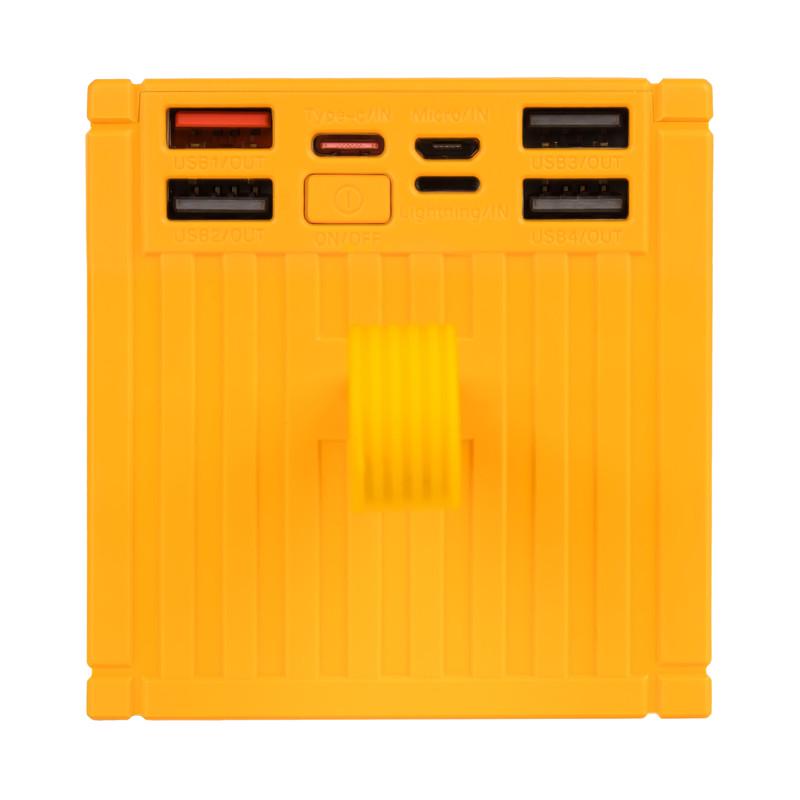 Повербанк Aura NRG-P50 50000 mAh 22,5W Yellow - фото 3