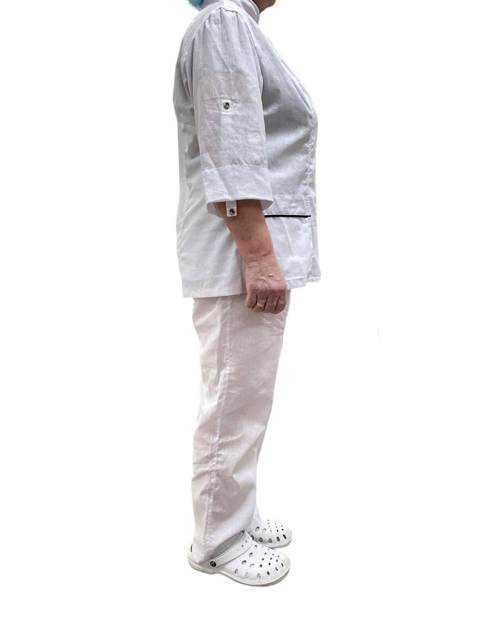 Форма для повара VS Thermal Eco Bag р. 52 Белый - фото 4 Форма для повара VS Thermal Eco Bag р. 52 Белый - фото 4