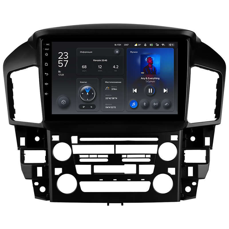 Автомагнитола штатная Teyes X1 для Lexus RX300 XU10 1997-2003 Android X1 2+32G Wi-Fi/4G вариант F1 (1635751553)