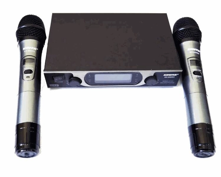 Радіосистема на 2 мікрофони DM SH Shure 600G3 Wireless (5-3-5081) - фото 1 Радіосистема на 2 мікрофони DM SH Shure 600G3 Wireless (5-3-5081) - фото 1
