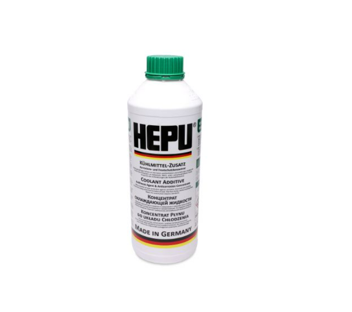 Антифриз концентрат Hepu G12 1:1 -37°C 1,5 л Зеленый (P999-GRN)