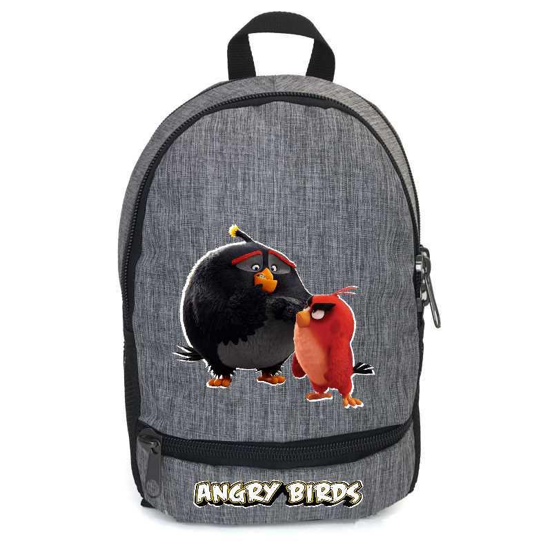 Школьный рюкзак подростковый Cappuccino Toys с принтом Angry Birds ANG-0012-gry 12,5 л Серый (2133990363) Школьный рюкзак подростковый Cappuccino Toys с принтом Angry Birds ANG-0012-gry 12,5 л Серый (2133990363)
