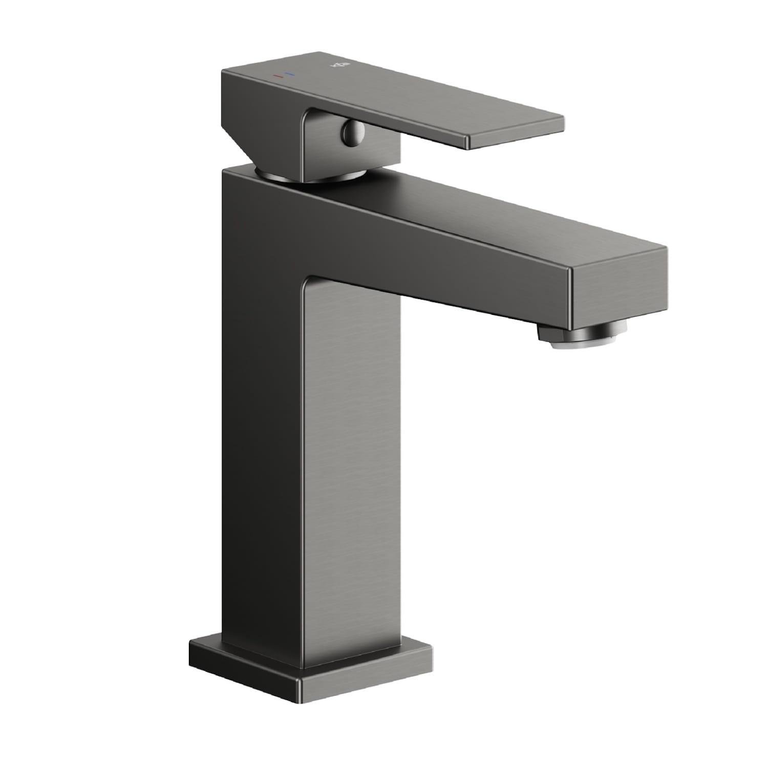 Смеситель для умывальника KFA Armatura Logon однорычажный Графит матовый (5132-815-61)