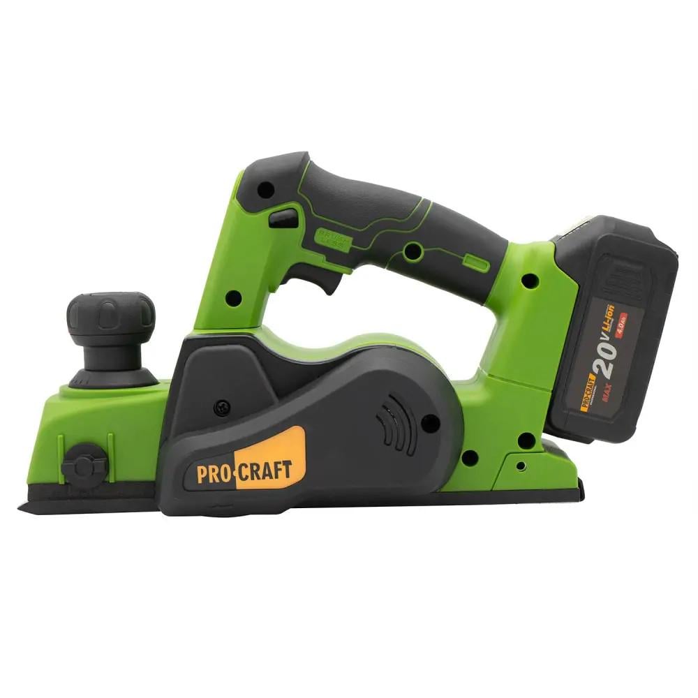 Акумуляторний рубанок Procraft PE20BL без АКБ та ЗП (030257) - фото 7