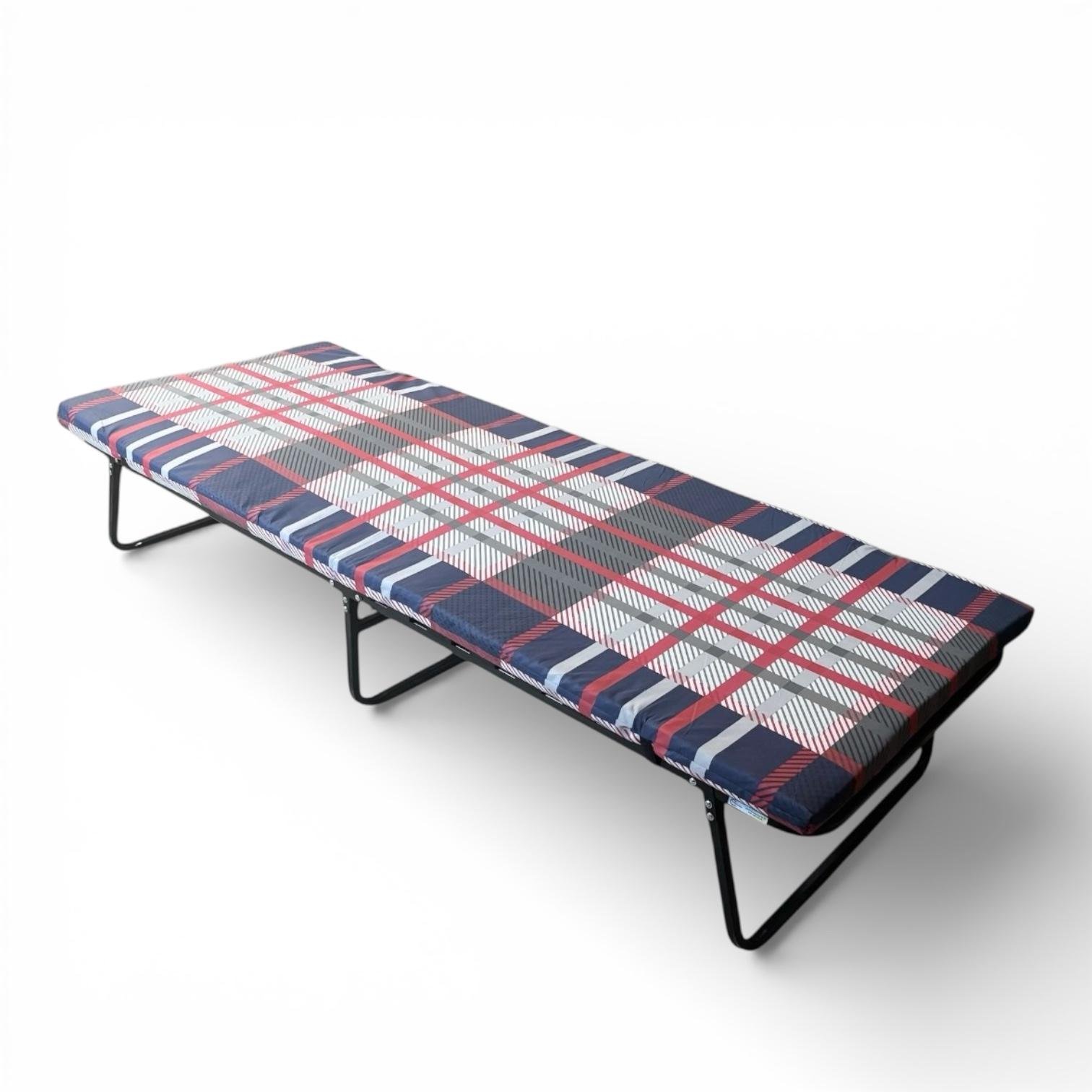 Розкладачка на ламелях Міць Квадрат посилена з матрацом 190x70 см (31363778)