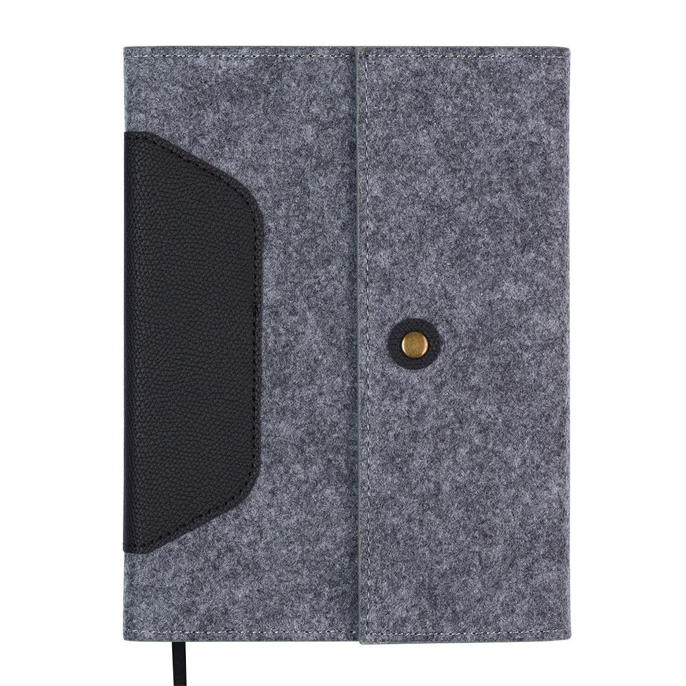 Дневник датированный 2026 Buromax Oscar A5 336 стр. Черный (BM.21142-01)