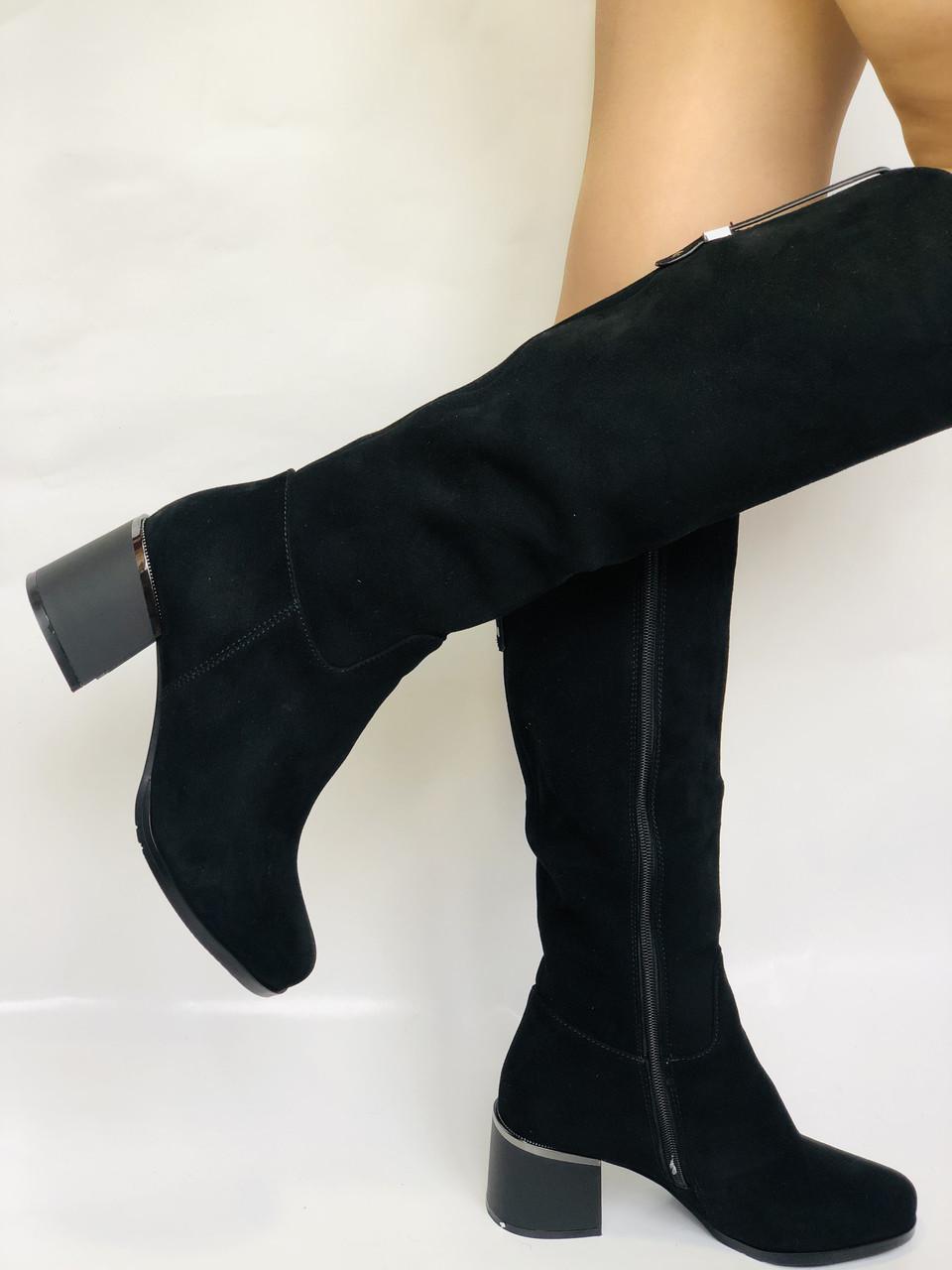 Сапоги женские зимние Blue Tempt р. 38 24,5 см Черный (2387) - фото 3 Сапоги женские зимние Blue Tempt р. 38 24,5 см Черный (2387) - фото 3