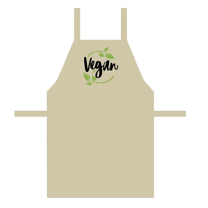 Фартук с надписью Vegan 75х51 см (FRT_19N013) Фартук с надписью Vegan 75х51 см (FRT_19N013)