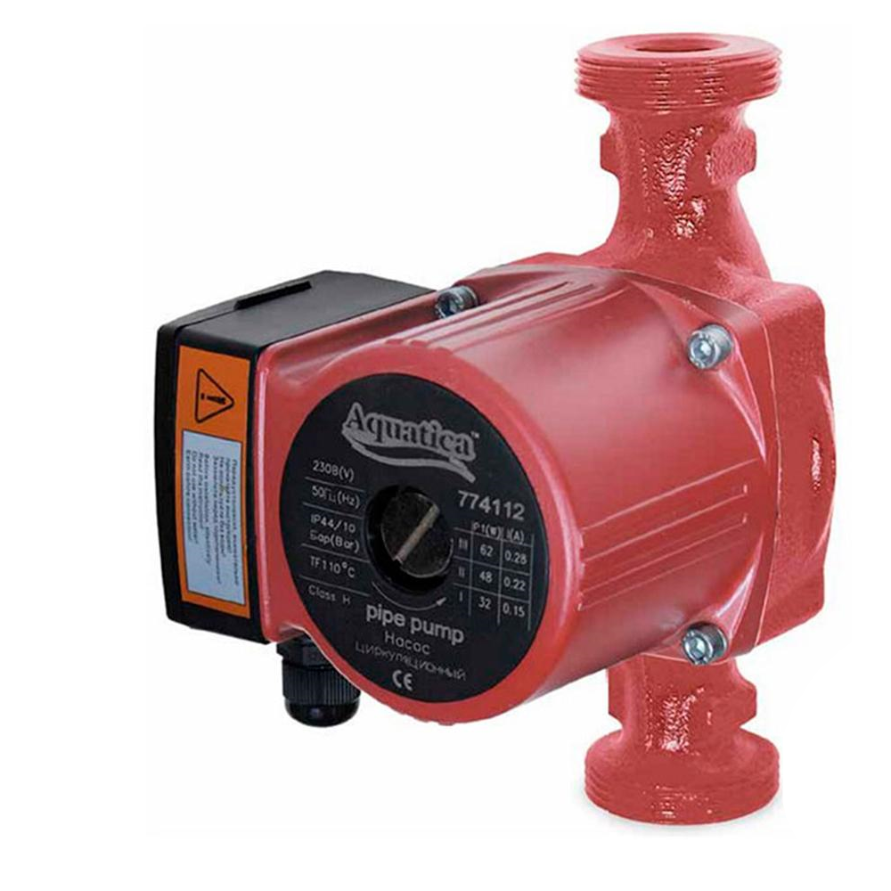 Насос циркуляционный Aquatica 65 Вт Hmax 4 м Qmax 63 л/мин ⌀ 2" 180 мм гайки ⌀ 1 1/4" (774114) Насос циркуляционный Aquatica 65 Вт Hmax 4 м Qmax 63 л/мин ⌀ 2" 180 мм гайки ⌀ 1 1/4" (774114)