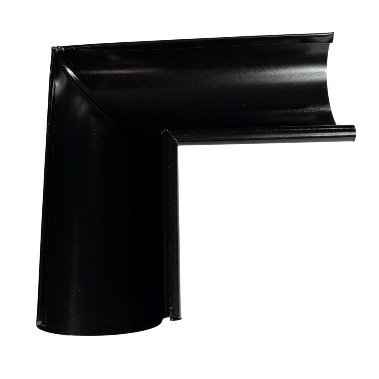 Угол желоба внутренний 90 Alpine 125/90 мм RAL 9005 Глубокий черный (010063)